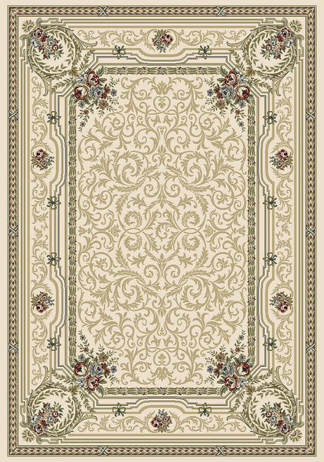 Dynamic Rugs Ancient Garden 57091 Ivory Rugs.