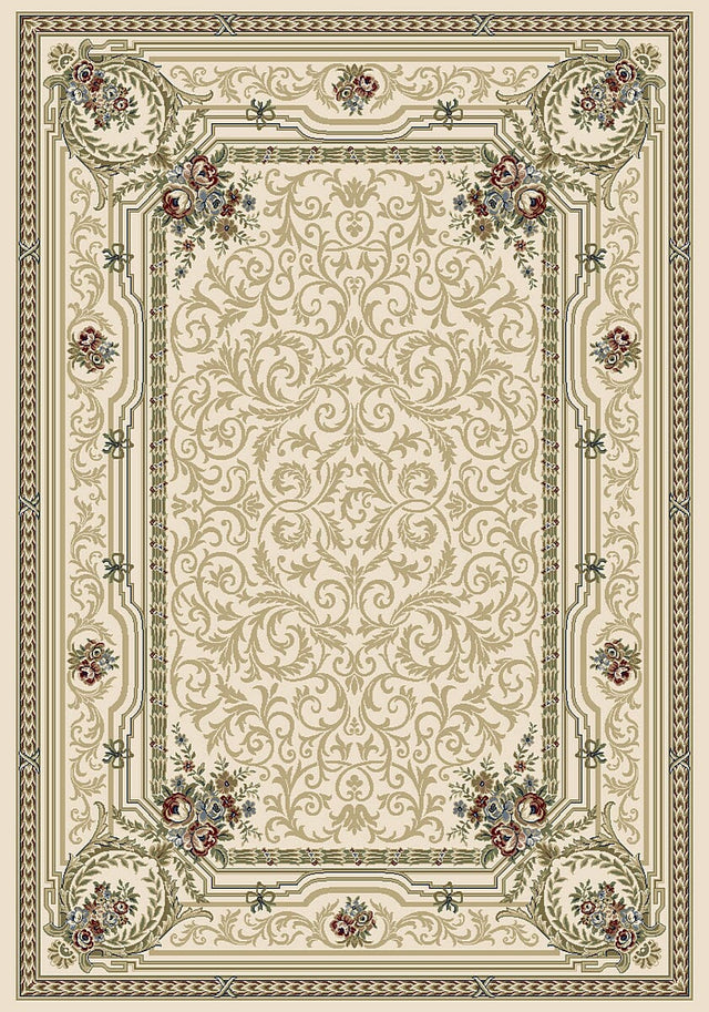 Dynamic Rugs Ancient Garden 57091 Ivory Rugs.