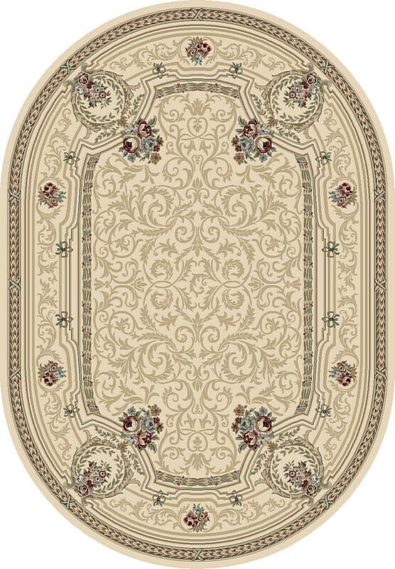 Dynamic Rugs Ancient Garden 57091 Ivory Rugs.