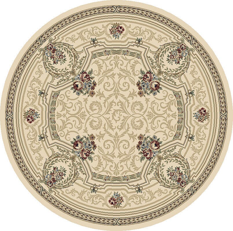 Dynamic Rugs Ancient Garden 57091 Ivory Rugs.