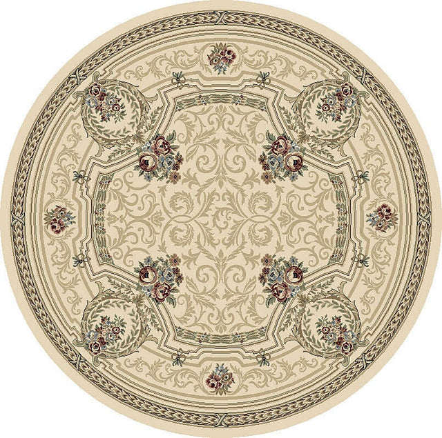 Dynamic Rugs Ancient Garden 57091 Ivory Rugs.