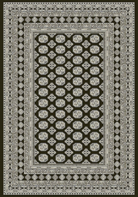 Dynamic Rugs Ancient Garden 57102 Charcoal / Silver Rugs.