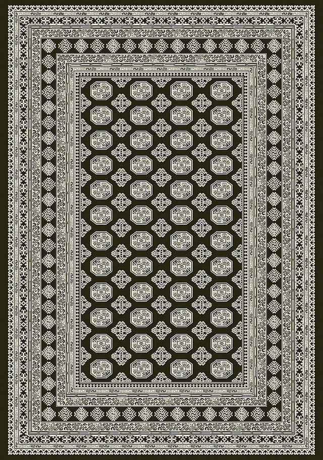 Dynamic Rugs Ancient Garden 57102 Charcoal / Silver Rugs.