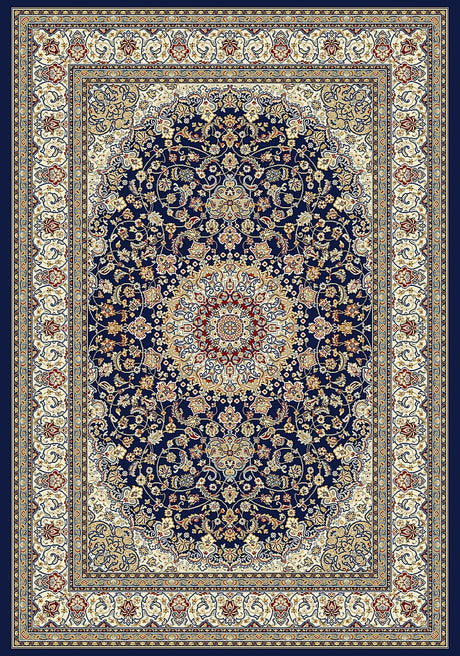 Dynamic Rugs Ancient Garden 57119 Blue / Ivory Rugs.