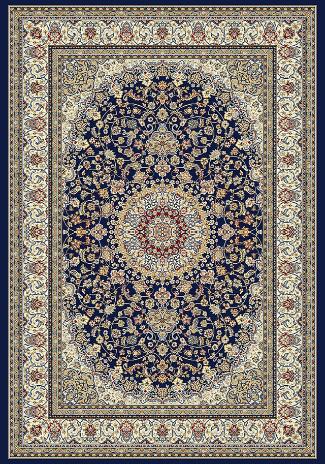 Dynamic Rugs Ancient Garden 57119 Blue / Ivory Rugs.