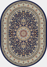 Dynamic Rugs Ancient Garden 57119 Blue / Ivory Rugs.