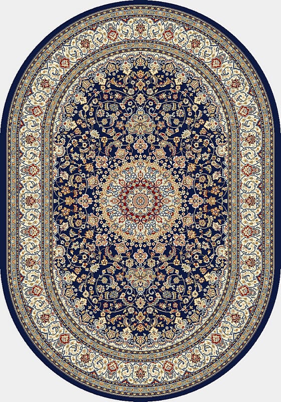 Dynamic Rugs Ancient Garden 57119 Blue / Ivory Rugs.