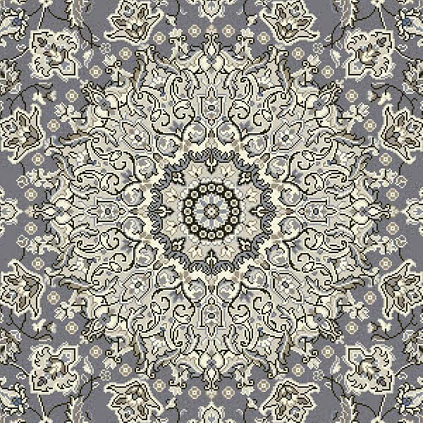 Dynamic Rugs Ancient Garden 57119 Grey / Cream Rugs.