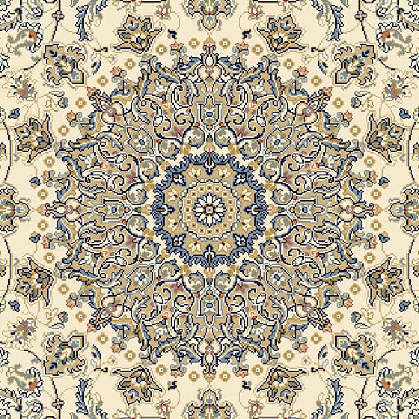 Dynamic Rugs Ancient Garden 57119 Ivory Rugs.