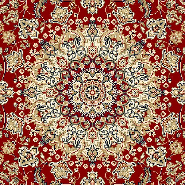 Dynamic Rugs Ancient Garden 57119 Red / Ivory Rugs.