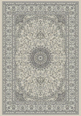 Dynamic Rugs Ancient Garden 57119 Soft Grey / Cream Rugs.