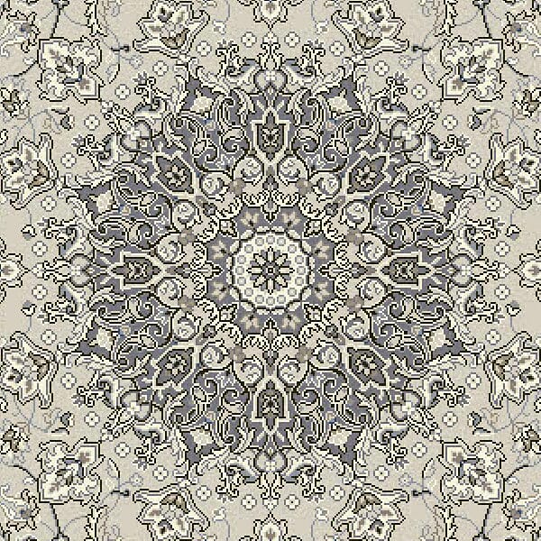 Dynamic Rugs Ancient Garden 57119 Soft Grey / Cream Rugs.