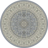 Dynamic Rugs Ancient Garden 57119 Steel Blue / Cream Rugs.