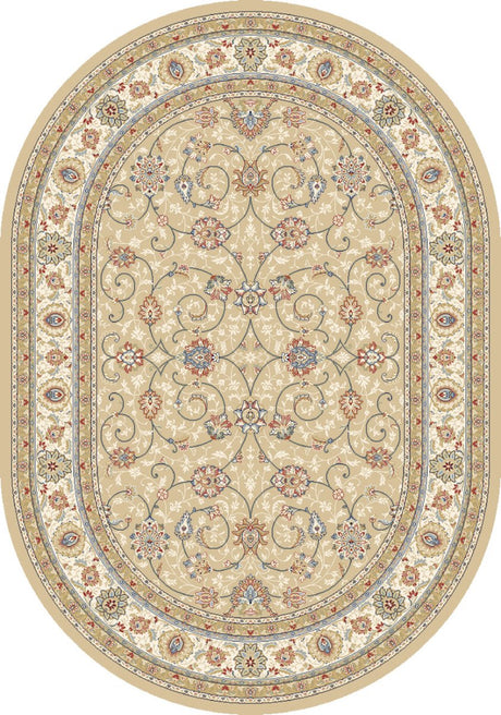 Dynamic Rugs Ancient Garden 57120 Beige/Light Blue Rugs.