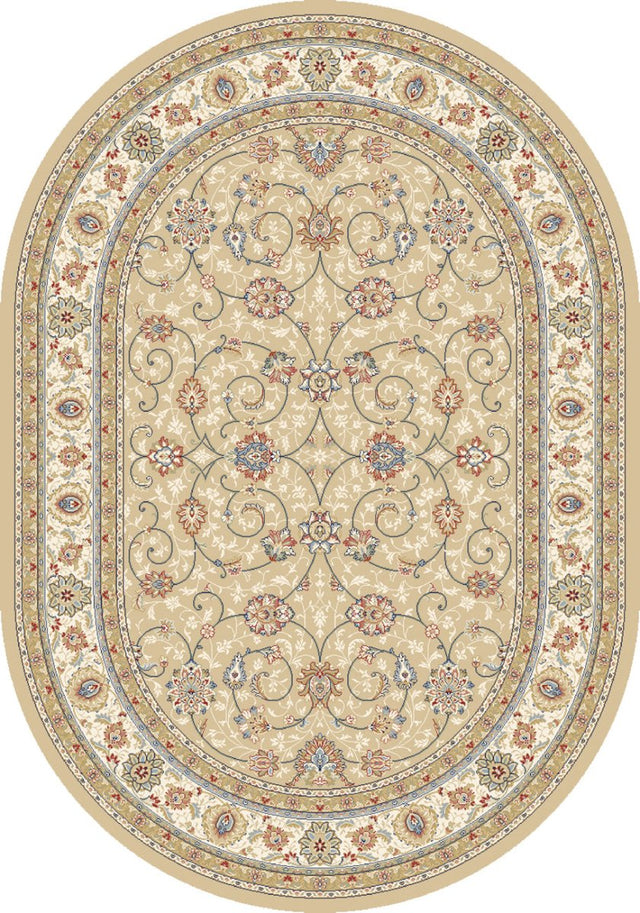 Dynamic Rugs Ancient Garden 57120 Beige/Light Blue Rugs.