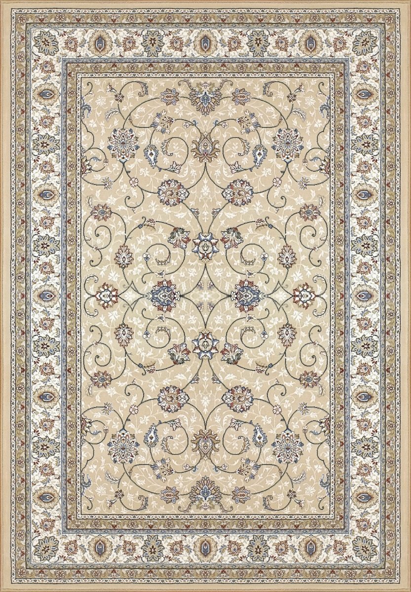 Dynamic Rugs Ancient Garden 57120 Beige/Light Blue Rugs.