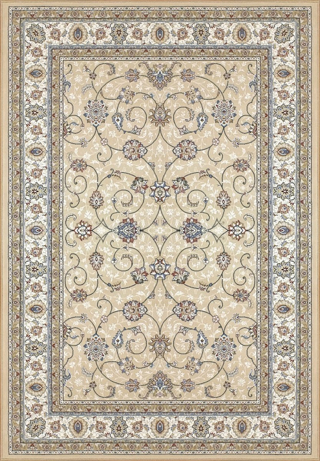 Dynamic Rugs Ancient Garden 57120 Beige/Light Blue Rugs.