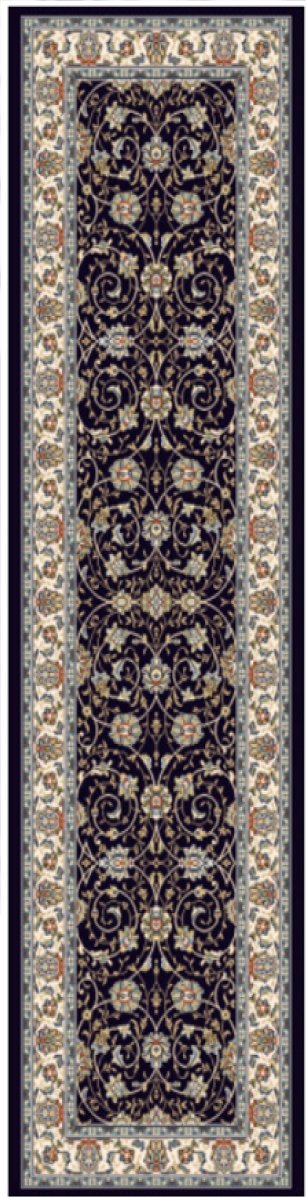 Dynamic Rugs Ancient Garden 57120 Blue / Ivory Rugs.