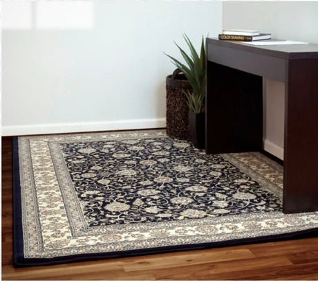 Dynamic Rugs Ancient Garden 57120 Blue / Ivory Rugs.