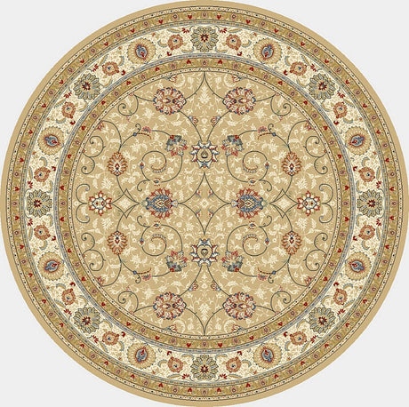 Dynamic Rugs Ancient Garden 57120 Lt Gold / Ivory Rugs.