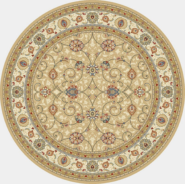 Dynamic Rugs Ancient Garden 57120 Lt Gold / Ivory Rugs.