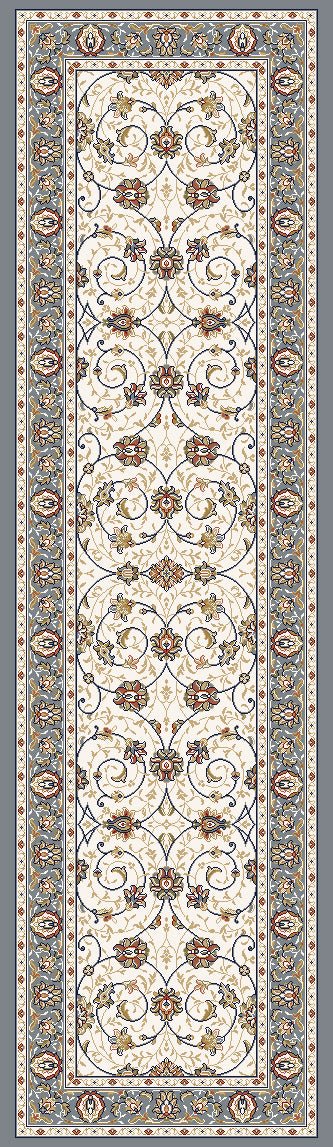 Dynamic Rugs Ancient Garden 57120 Navy Rugs.