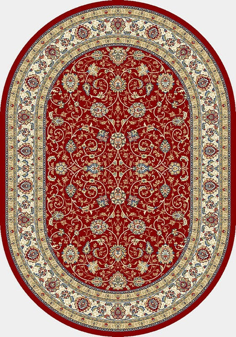 Dynamic Rugs Ancient Garden 57120 Red / Ivory Rugs.