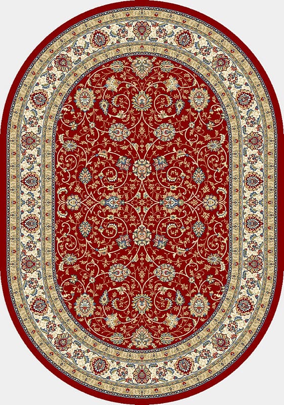 Dynamic Rugs Ancient Garden 57120 Red / Ivory Rugs.