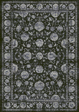 Dynamic Rugs Ancient Garden 57126 Charcoal / Silver Rugs.