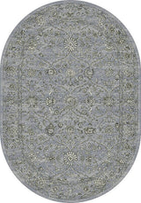Dynamic Rugs Ancient Garden 57136 Steel Blue / Cream Rugs.