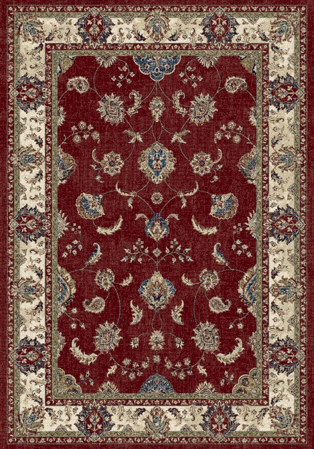 Dynamic Rugs Ancient Garden 57158 Red / Ivory Rugs.