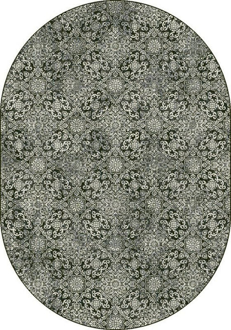 Dynamic Rugs Ancient Garden 57162 Steel Blue Rugs.