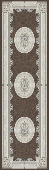 Dynamic Rugs Ancient Garden 57226 Brown/Cream Rug.