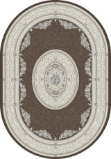 Dynamic Rugs Ancient Garden 57226 Brown/Cream Rug.