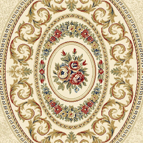 Dynamic Rugs Ancient Garden 57226 Ivory Rugs.