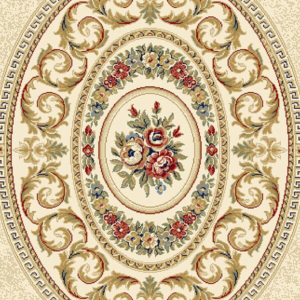 Dynamic Rugs Ancient Garden 57226 Ivory Rugs.