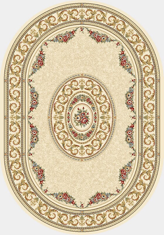 Dynamic Rugs Ancient Garden 57226 Ivory Rugs.