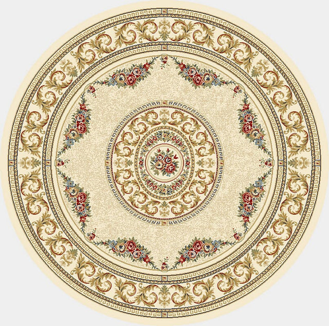 Dynamic Rugs Ancient Garden 57226 Ivory Rugs.