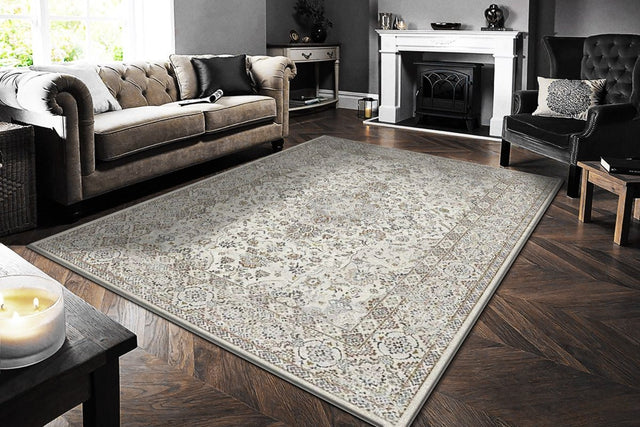 Dynamic Rugs Ancient Garden 57275 Cream/Beige Rug.