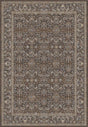 Dynamic Rugs Ancient Garden 57276 Dark Brown/Beige/Blue Rug.