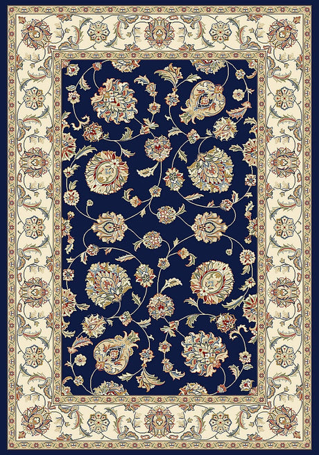 Dynamic Rugs Ancient Garden 57365 Blue / Ivory Rugs.