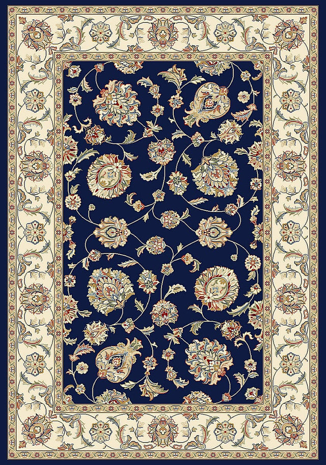 Dynamic Rugs Ancient Garden 57365 Blue / Ivory Rugs.