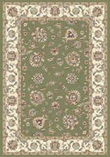 Dynamic Rugs Ancient Garden 57365 Green / Ivory Rugs.