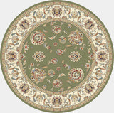 Dynamic Rugs Ancient Garden 57365 Green / Ivory Rugs.