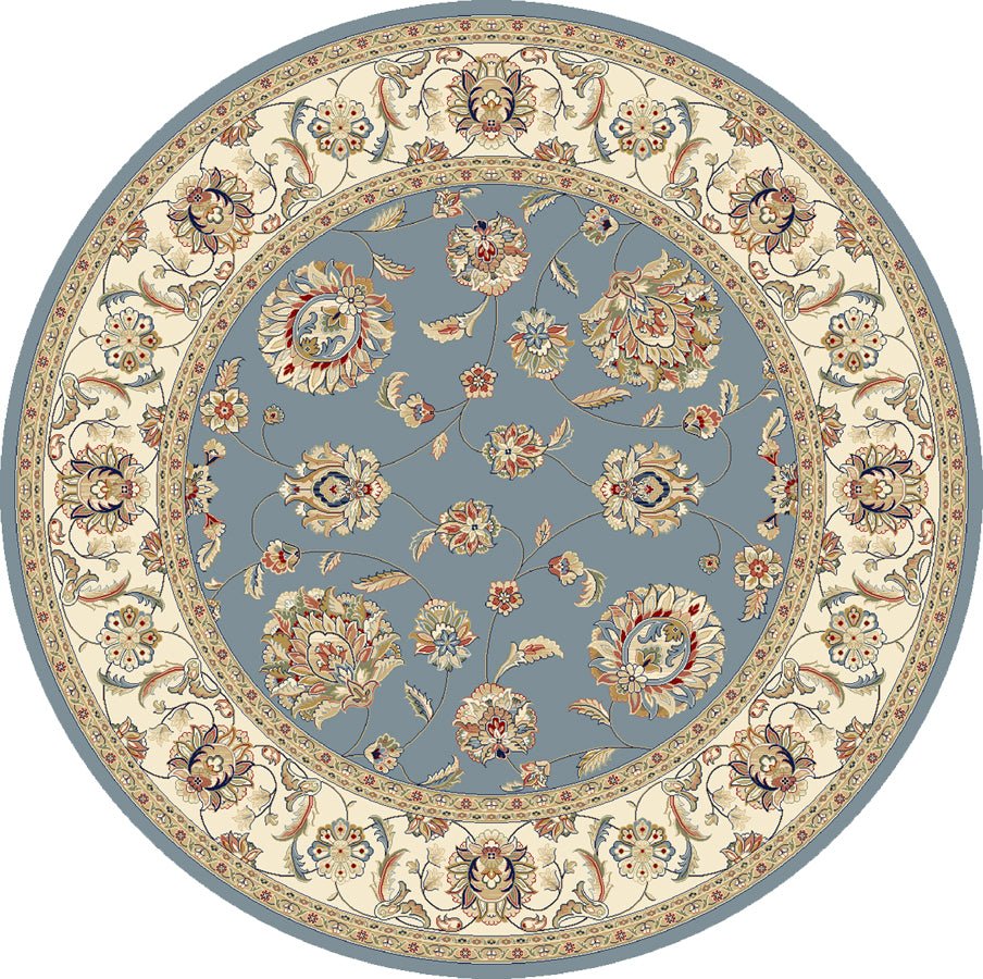 Dynamic Rugs Ancient Garden 57365 Light Blue/Ivory Rugs.