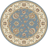 Dynamic Rugs Ancient Garden 57365 Light Blue/Ivory Rugs.