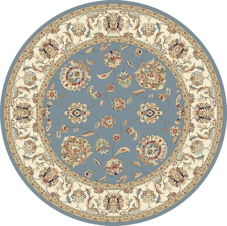 Dynamic Rugs Ancient Garden 57365 Light Blue/Ivory Rugs.