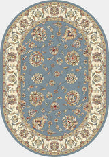 Dynamic Rugs Ancient Garden 57365 Lt.Blue / Ivory Rugs.