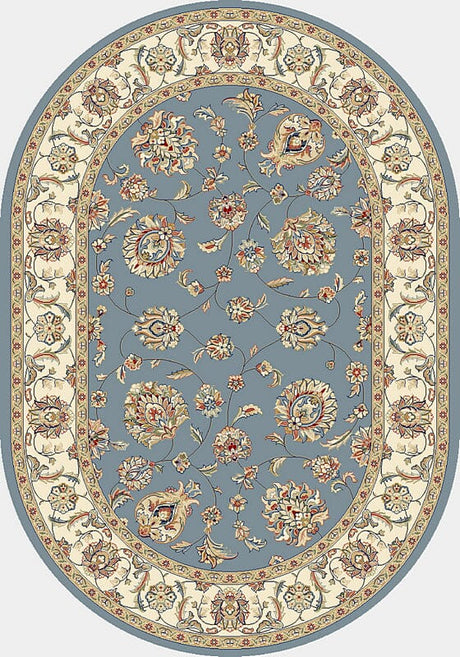 Dynamic Rugs Ancient Garden 57365 Lt.Blue / Ivory Rugs.