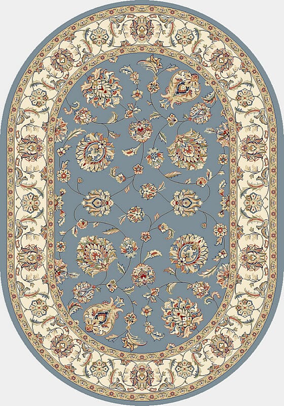 Dynamic Rugs Ancient Garden 57365 Lt.Blue / Ivory Rugs.